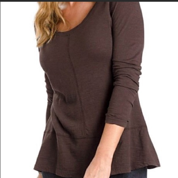 Woolrich Callowill Scoop Neck Long Sleeve Tee - Picture 5 of 6